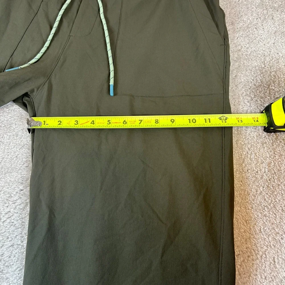 Cotopaxi Veza Adventure Pants Mens XL Olive Green Straight Leg Drawstring Hiking